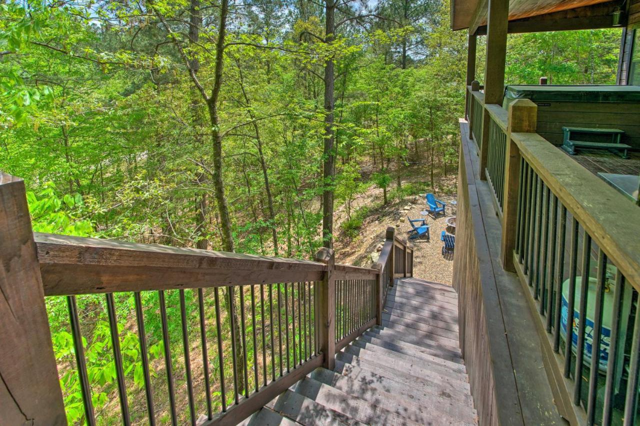 Broken Bow Family Cabin With Fireplace And Hot Tub! エクステリア 写真